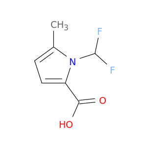 1-(Difluoromethyl)-5-methyl-1H-pyrrole-2-carboxylic acid