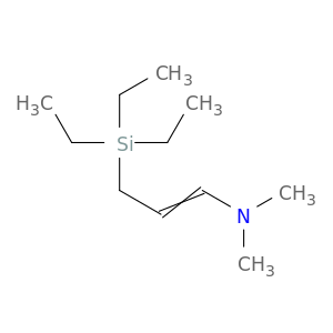 1-Propen-1-amine, N,N-dimethyl-3-(triethylsilyl)-
