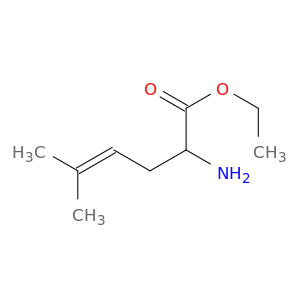 Ethyl 2-amino-5-methylhex-4-enoate