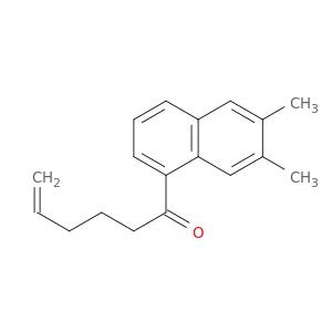 5-Hexen-1-one, 1-(6,7-dimethyl-1-naphthalenyl)-