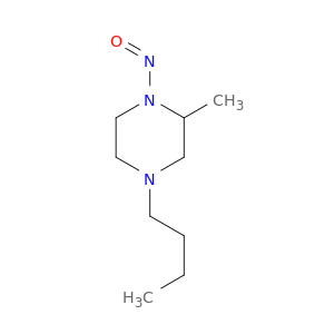 Piperazine,4-butyl-2-methyl-1-nitroso-