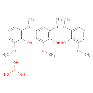 Phenol, 2,6-dimethoxy-, phosphite (3:1)