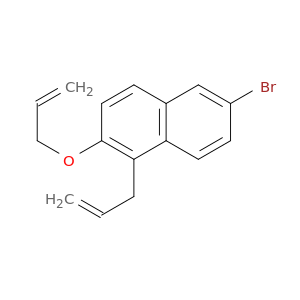 Naphthalene, 6-bromo-1-(2-propenyl)-2-(2-propenyloxy)-