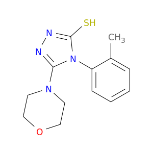 4-(2-Methylphenyl)-5-(morpholin-4-yl)-4H-1,2,4-triazole-3-thiol