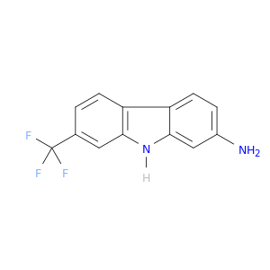 9H-Carbazol-2-amine, 7-(trifluoromethyl)-
