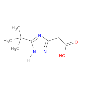 1H-1,2,4-Triazole-3-acetic acid, 5-(1,1-dimethylethyl)-