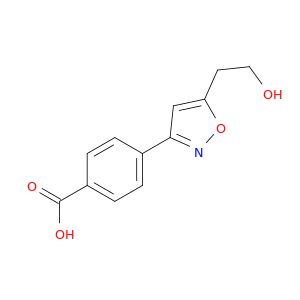 4-[5-(2-羟乙基)-3-异恶唑基]苯甲酸