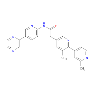 2',3-二甲基-N-[5-(2-吡嗪基)-2-吡啶基]-[2,4'-联吡啶]-5-乙酰胺