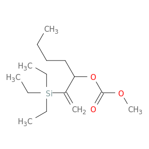 Carbonic acid, methyl 1-[1-(triethylsilyl)ethenyl]pentyl ester