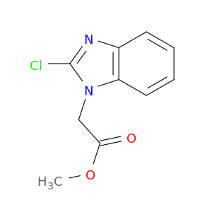 1H-Benzimidazole-1-acetic acid, 2-chloro-, methyl ester