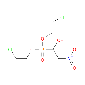 Phosphonic acid, (1-hydroxy-2-nitroethyl)-, bis(2-chloroethyl) ester