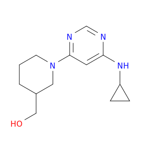 [1-(6-环丙基氨基-嘧啶-4-基)-哌啶-3-基]-甲醇