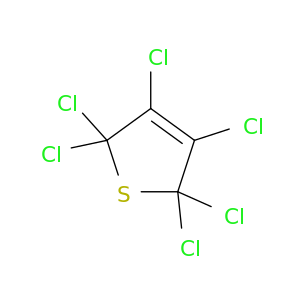 Thiophene,2,2,3,4,5,5-hexachloro-2,5-dihydro-