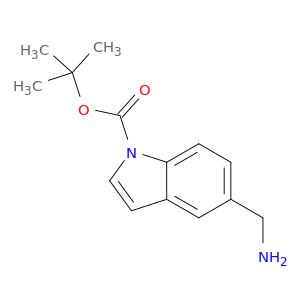 5-(氨基甲基)-1H-吲哚-1-甲酸盐酸盐叔丁基