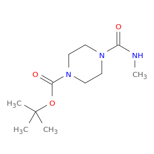 1-Piperazinecarboxylicacid, 4-[(methylamino)carbonyl]-, 1,1-dimethylethylester