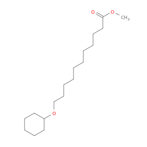Undecanoic acid, 11-(cyclohexyloxy)-, methyl ester