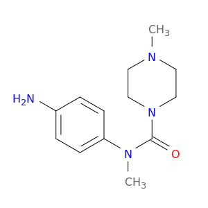 1-Piperazinecarboxamide, N-(4-aminophenyl)-N,4-dimethyl-
