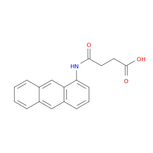 Butanoic acid, 4-(1-anthracenylamino)-4-oxo-