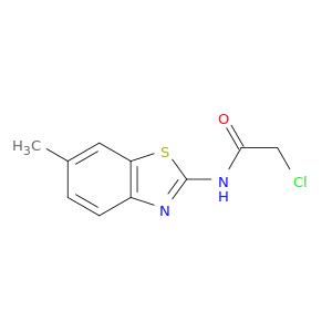 2-氯-N-(6-甲基-2-苯并噻唑)乙酰胺