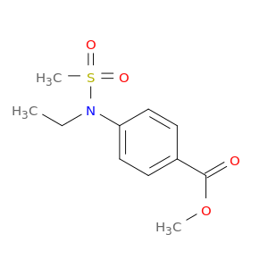 苯甲酸,4-[乙基(甲基磺酰基)氨基]-,甲酯