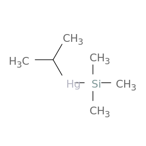 Mercury, (1-methylethyl)(trimethylsilyl)-