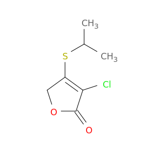 2(5H)-Furanone, 3-chloro-4-[(1-methylethyl)thio]-