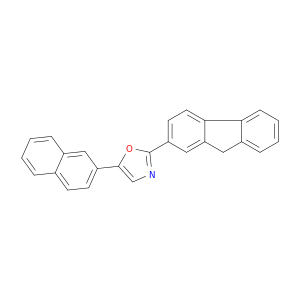 Oxazole, 2-(9H-fluoren-2-yl)-5-(2-naphthalenyl)-