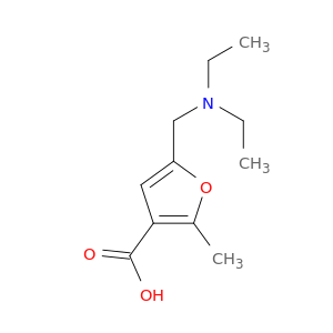 5-[(DIETHYLAMINO)METHYL]-2-METHYL-3-FUROIC ACID