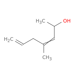 3,6-Heptadien-2-ol, 4-methyl-