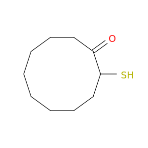 Cyclodecanone, 2-mercapto-