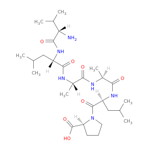L-Proline, L-valyl-L-leucyl-L-alanyl-L-alanyl-L-leucyl-