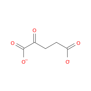 戊二烯酸,2-氧代,离子(2-)
