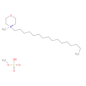 4-hexadecyl-4-methyl-1-oxa-4-azoniacyclohexane; sulfooxymethane