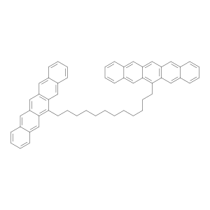 Pentacene, 6,6'-(1,12-dodecanediyl)bis-
