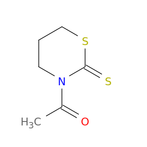 2H-1,3-Thiazine-2-thione, 3-acetyltetrahydro-