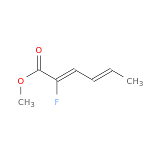 2,4-Hexadienoic acid, 2-fluoro-, methyl ester, (Z,E)-