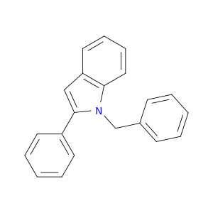 1H-Indole, 2-phenyl-1-(phenylmethyl)-
