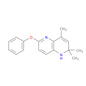 1,5-Naphthyridine, 1,2-dihydro-2,2,4-trimethyl-6-phenoxy-