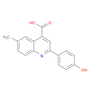 2-(4-羟苯基)-6-甲基喹啉-4-羧酸