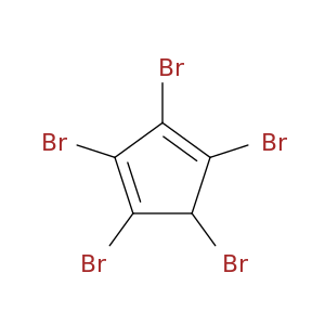 1,2,3,4,5-五花溴钼-1,3-环戊二烯