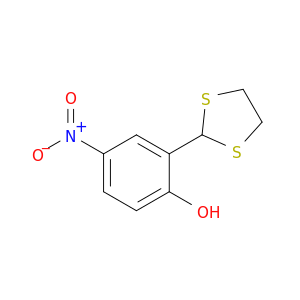 Phenol,2-(1,3-dithiolan-2-yl)-4-nitro-