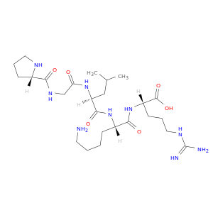 L-Arginine, L-prolylglycyl-L-leucyl-L-lysyl-