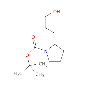 tert-butyl 2-(3-hydroxypropyl)pyrrolidine-1-carboxylate