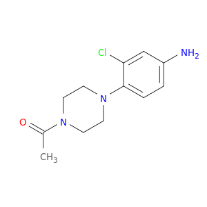 1-[4-(4-氨基-2-氯苯基)-1-哌嗪基]乙酮