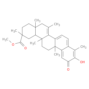 24,25,26,27-Tetranoroleana-1(10),3,5,7,14-pentaen-29-oicacid, 3-hydroxy-9,13,15-trimethyl-2-oxo-, methyl ester, (9b,13a,20a)- (9CI)
