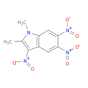 1,2-dimethyl-3,5,6-trinitro-1h-indole