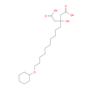 Pentanedioic acid, 3-[10-(cyclohexyloxy)decyl]-3-hydroxy-