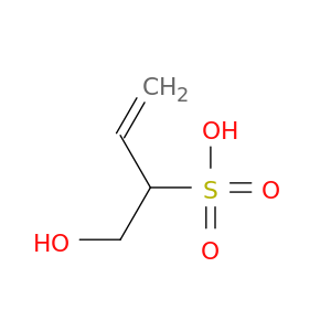 3-Butene-2-sulfonic acid, 1-hydroxy-