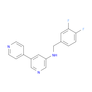 [3,4'-Bipyridin]-5-amine, N-[(3,4-difluorophenyl)methyl]-