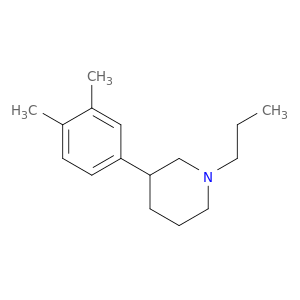3-(3,4-Dimethylphenyl)-1-propyl-piperidine hydrochloride